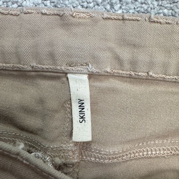 Rag & Bone Skinny Ankle Denim Jeans Womens 26 Tan Brown Mid Rise Stretch Casual - Picture 8 of 16
